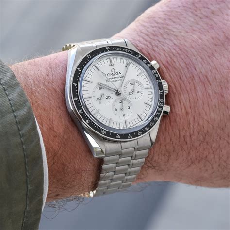 omega speedmaster professional moonwatch reviews|Omega Speedmaster white dial review.